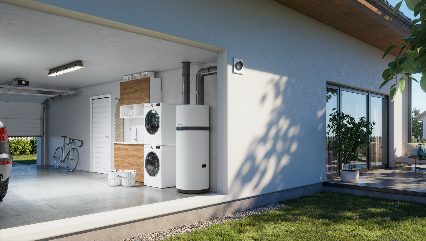 Daikin Altherma M HW 260 Biv – Daikin Warmwasser-Wärmepumpe (Ansicht 2)