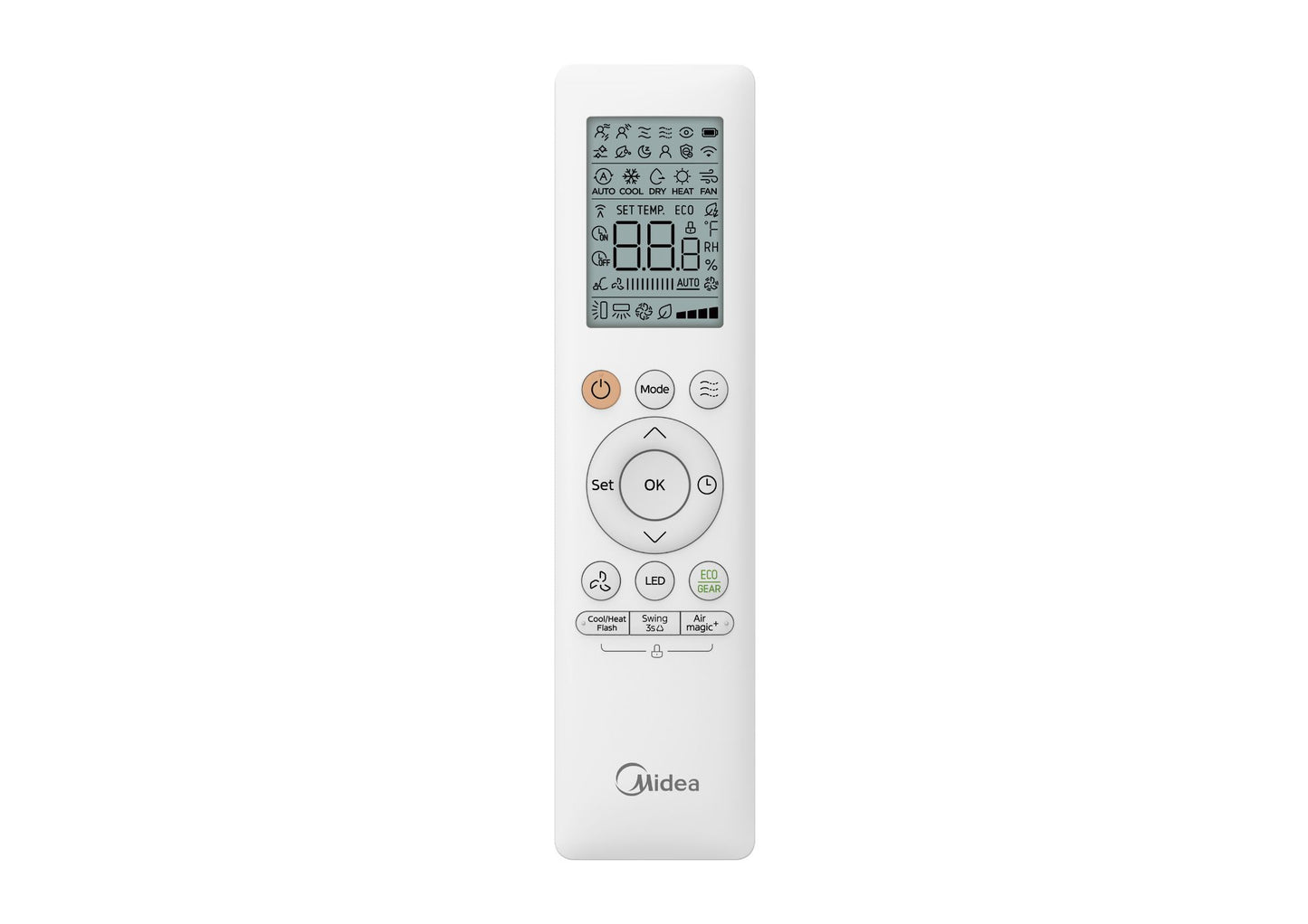 Midea Breezeless E – Midea Split-Klimaanlage – Fernbedienung (Ansicht 11)