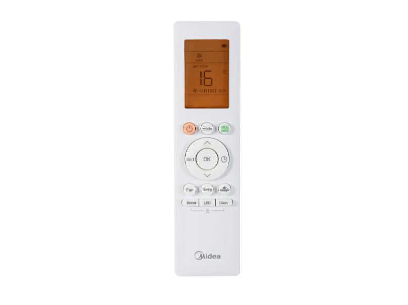 Midea Xtreme Save Lite – Midea Split-Klimaanlage – Fernbedienung (Ansicht 8)